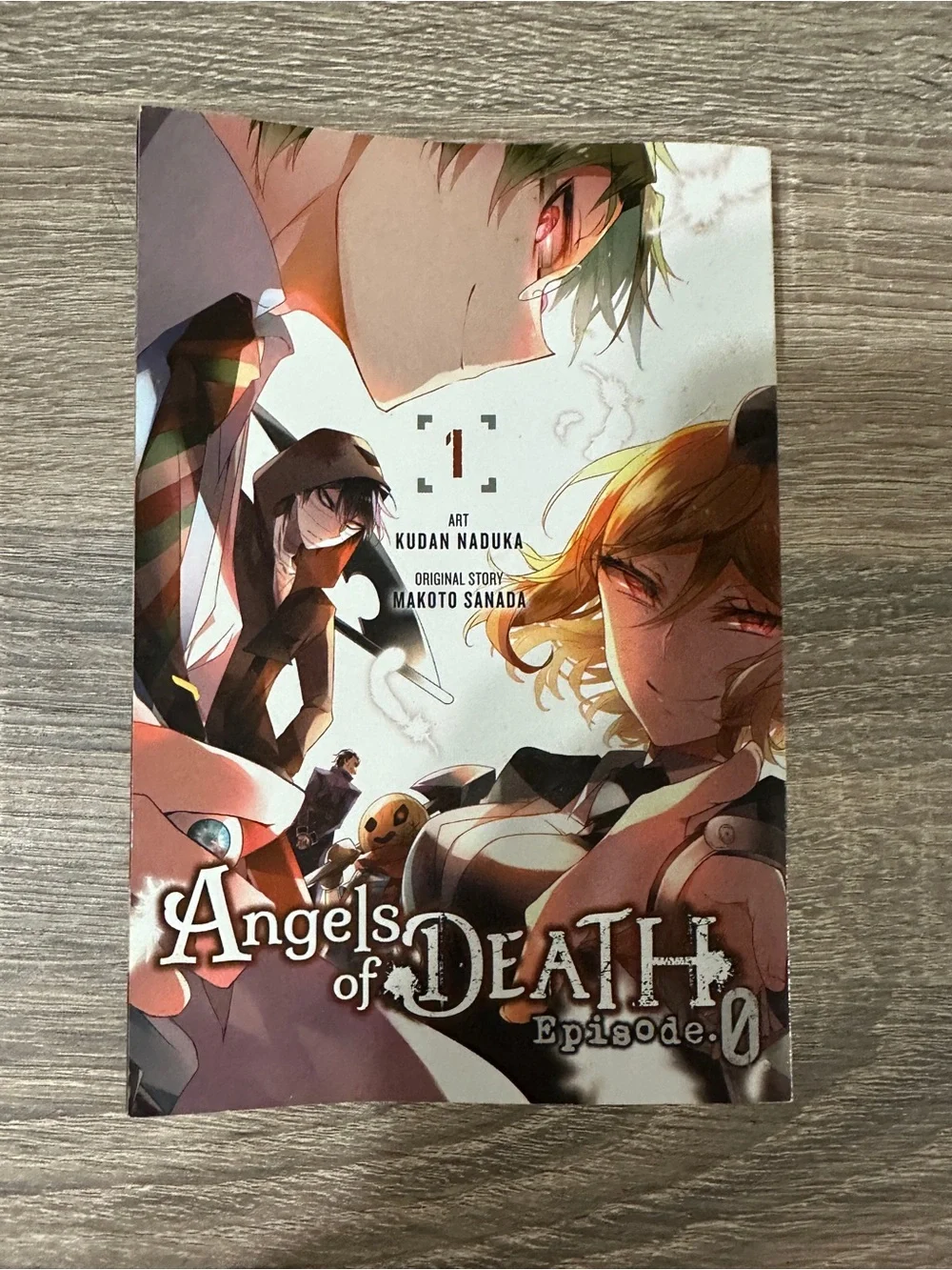 ANGELS OF DEATH English Manga Vol. 1,2,3 & Ep 0 Vol 1 Makoto Sanada Yen Press